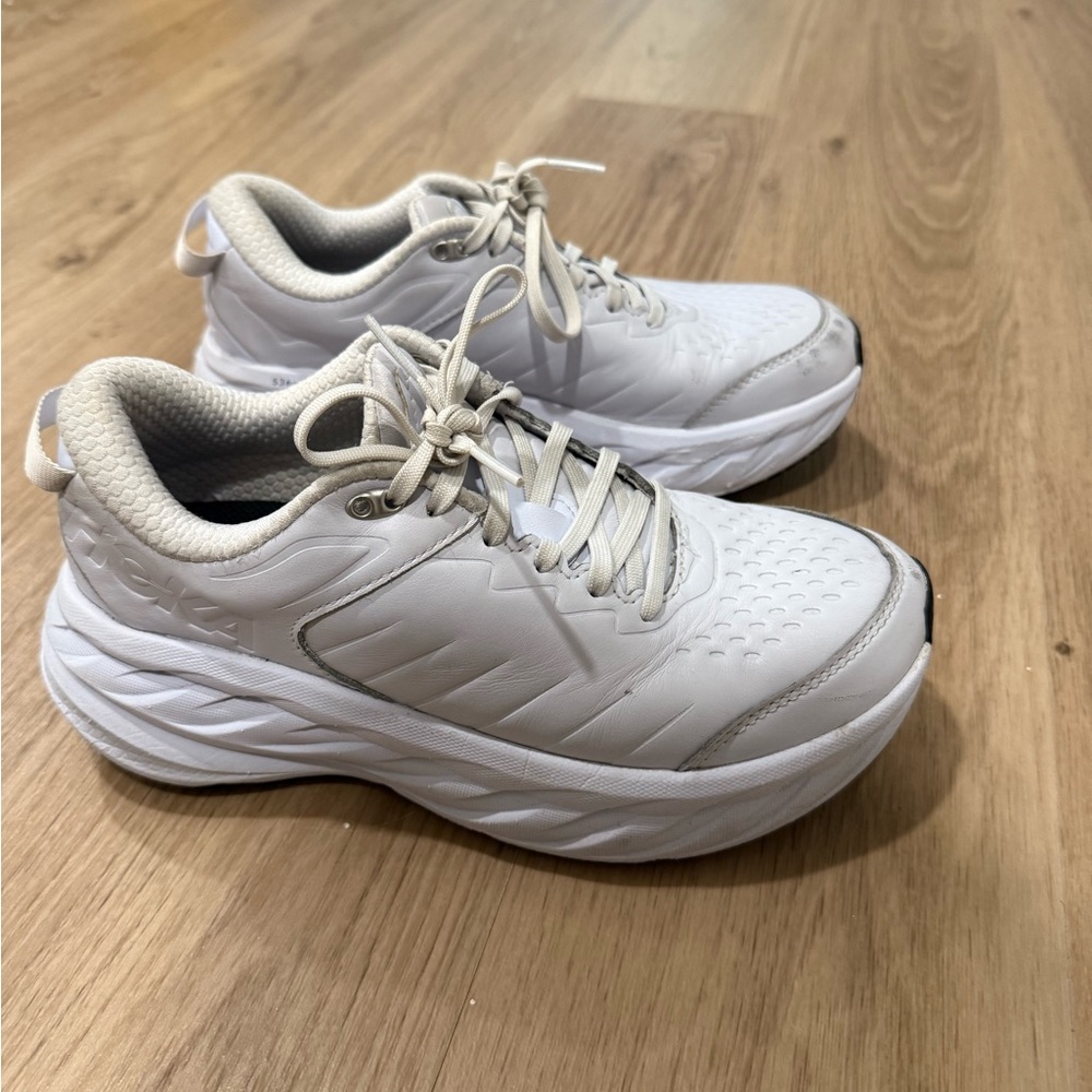 Hoka Womens Bondi SR white